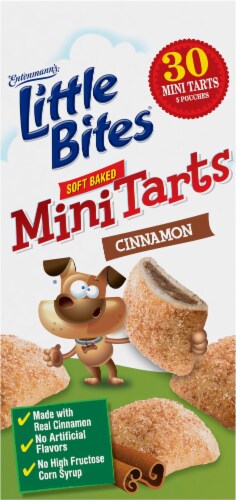 Entenmann's® Little Bites® Cinnamon Soft Baked Mini Tarts Perspective: left