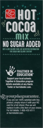 Harris Teeter® No Sugar Added Hot Cocoa Drink Mix Perspective: left