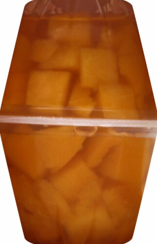 Harris Teeter™ Yellow Cling Diced Peaches 100% Juice Fruit Bowls Perspective: left