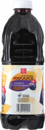 Harris Teeter 100% Cran Grape Juice Perspective: left