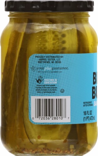 Harris Teeter™ Bread & Butter Sandwich Pickle Slices Perspective: left