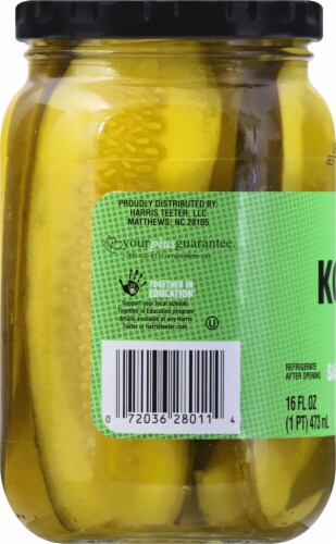 Harris Teeter™ Kosher Dill Sandwich Slices Perspective: left