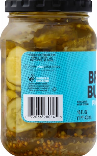 Harris Teeter™ Bread & Butter Pickle Chips Perspective: left