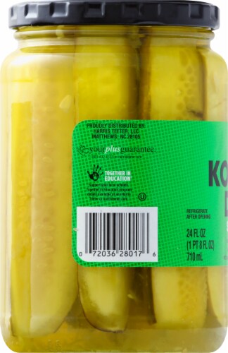 Harris Teeter™ Kosher Dill Spears Perspective: left