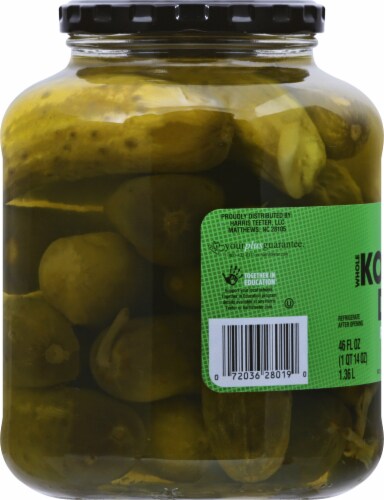 Harris Teeter™ Whole Kosher Dill Pickles