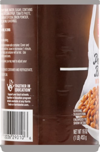 Harris Teeter™ Pork & Beans in Tomato Sauce Perspective: left