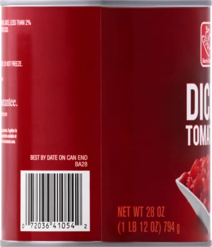 Harris Teeter® Diced Tomatoes Perspective: left