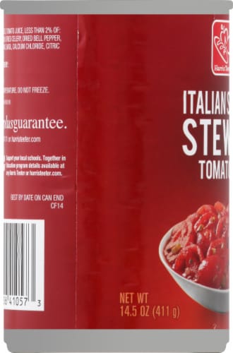 Harris Teeter™ Italian Style Stewed Tomatoes Perspective: left