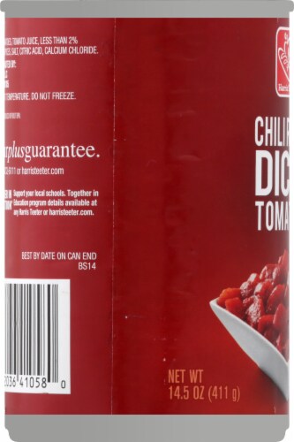 Harris Teeter™ Chili Ready Diced Tomatoes Perspective: left