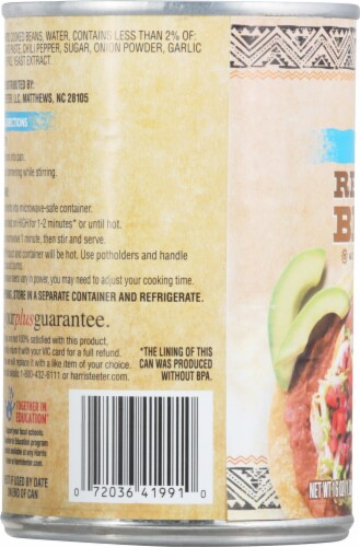 Harris Teeter™ Fat Free Refried Beans Perspective: left