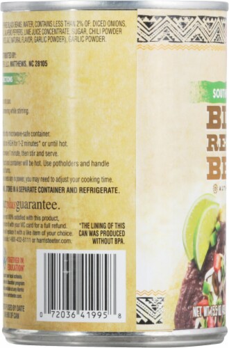 Harris Teeter™ Southwestern Style Black Refried Beans Perspective: left