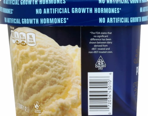 Harris Teeter Premium Selections Vanilla Ice Cream Perspective: left