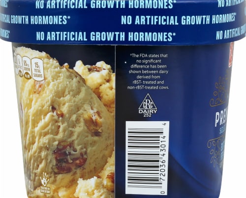 Harris Teeter Premium Selections Butter Pecan Ice Cream Perspective: left