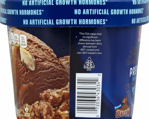 Harris Teeter Premium Selections Bear Claw Ice Cream Perspective: left