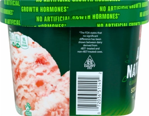 Harris Teeter™ All Natural Strawberry Ice Cream Perspective: left