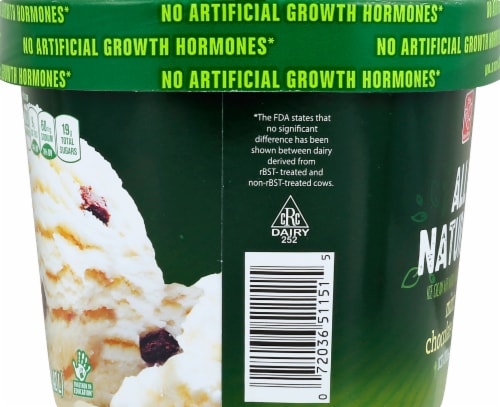 Harris Teeter™ All Natural Mint Chocolate Chip Ice Cream Perspective: left