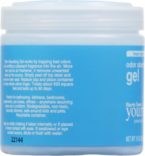 Harris Teeter Your Home™ Fresh Cotton Odor Absorbing Gel Perspective: left