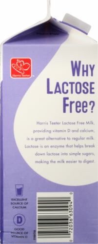 Harris Teeter™ Fat Free Lactose Free Milk Perspective: left