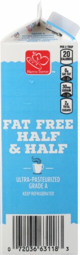 Harris Teeter® Fat Free Half & Half Perspective: left