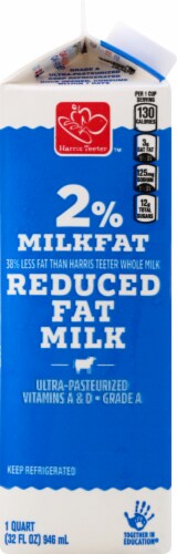 Harris Teeter™ 2% Reduced Fat Milk Perspective: left