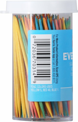 Harris Teeter™ Party Square Toothpicks Perspective: left