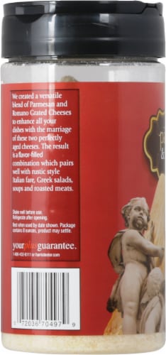 HT Traders™ Parmesan & Romano Grated Cheese Perspective: left