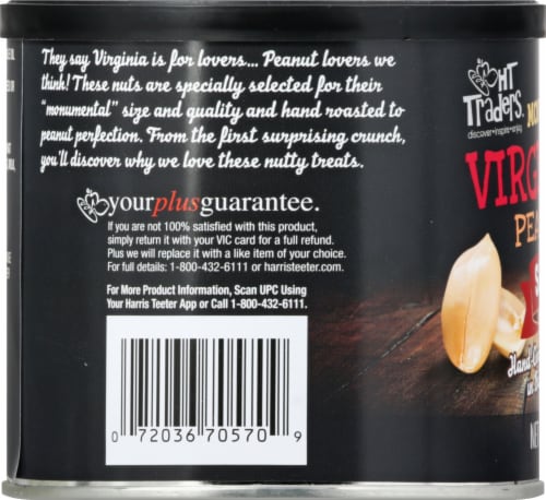 HT Traders™ Salted Virginia Peanuts Perspective: left
