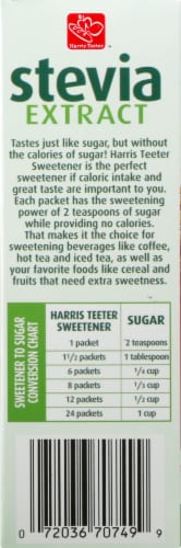 Harris Teeter™ Stevia Extract Zero Calorie Granular Sweetener Perspective: left