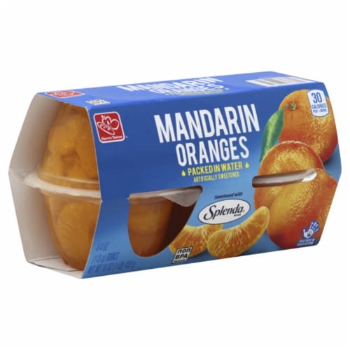 Harris Teeter Mandarin Fruit Cups Perspective: left