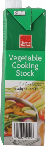 Harris Teeter® Fat Free Vegetable Stock Perspective: left
