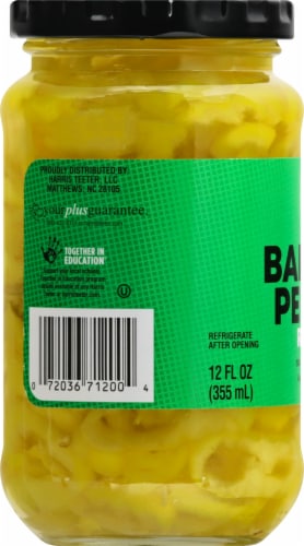 Harris Teeter™ Mild Banana Pepper Rings Perspective: left