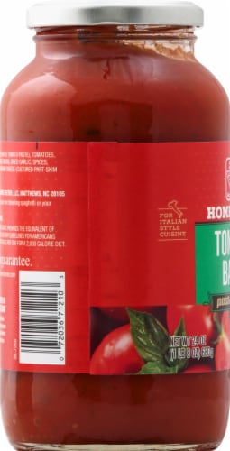 Harris Teeter™ Homestyle Tomato Basil Pasta Sauce Perspective: left