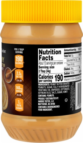 Harris Teeter® Honey Roasted Peanut Butter Perspective: left