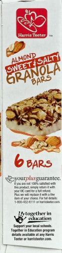 Harris Teeter Almond Sweet & Salty Granola Bars Perspective: left