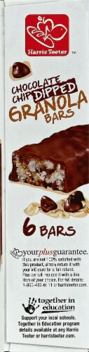 Harris Teeter™ Chocolate Chip Dipped Granola Bars Perspective: left