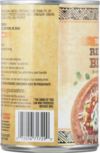 Harris Teeter™ Traditional Refried Beans Perspective: left