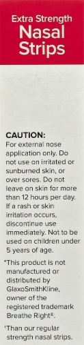 Harris Teeter™ Extra Strength Tan Nasal Strips Perspective: left