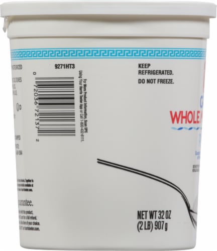 Harris Teeter™ Plain Greek Whole Milk Yogurt Perspective: left