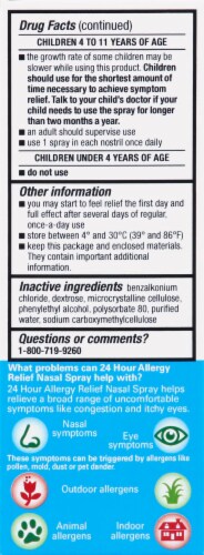 Harris Teeter™ 24 Hour Allergy Relief Nasal Spray Perspective: left