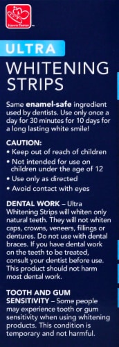 Harris Teeter™ Ultra Whitening Strips Perspective: left