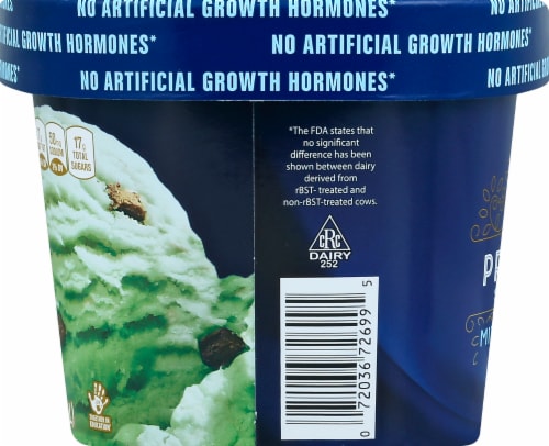 Harris Teeter™ Premium Selections Mint Chocolate Chip Ice Cream Perspective: left