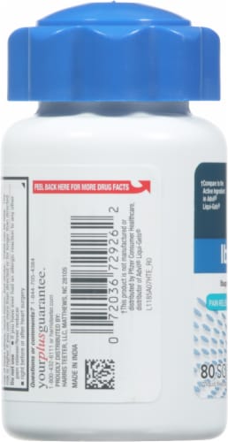 Harris Teeter™ 200 Mg Ibuprofen Capsules Perspective: left