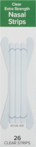 Harris Teeter™ Drug Free Clear Extra Strength Nasal Strips Perspective: left
