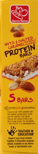 Harris Teeter Nuts & Salted Caramel Protein Energy Bars Perspective: left