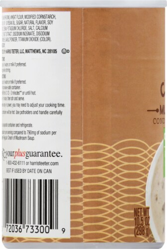 Harris Teeter™ Healthy Reduced Sodium Cream of Mushroom Condensed Soup Perspective: left