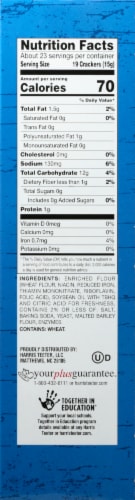 Harris Teeter™ Original Premium Oyster Crackers Perspective: left