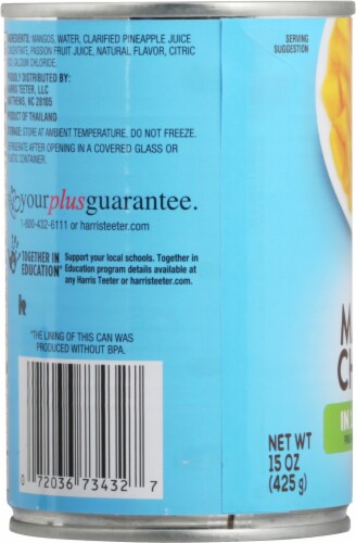 Harris Teeter™ Mango Chunks in 100% Juice Perspective: left