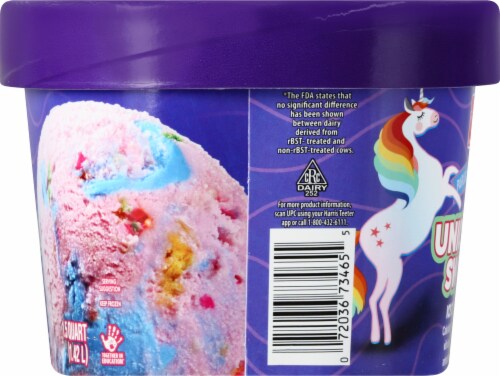 Harris Teeter™ Parlor Creations Unicorn Swirl Ice Cream Perspective: left