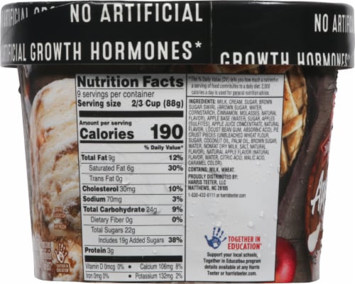 Harris Teeter™ Parlor Creations Apple Pie Ice Cream Perspective: left