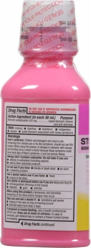 Harris Teeter Regular Strength Bismuth Stomach Relief Perspective: left